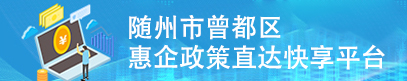 随州市曾都区惠企政策直达快享平台